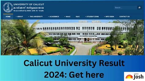 Calicut University Result 2024 OUT at results.uoc.ac.in: Direct Link to.